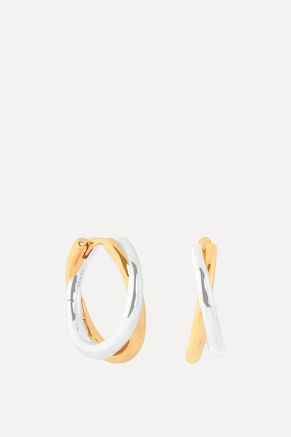 Crossover Illusion Hoops from Astrid & Miyu 