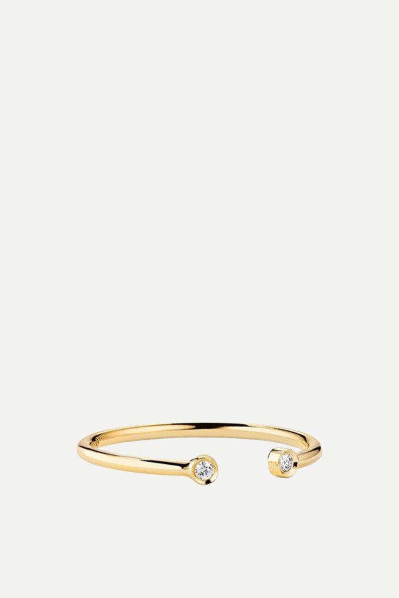 Lab Diamonds Open Ring-14K