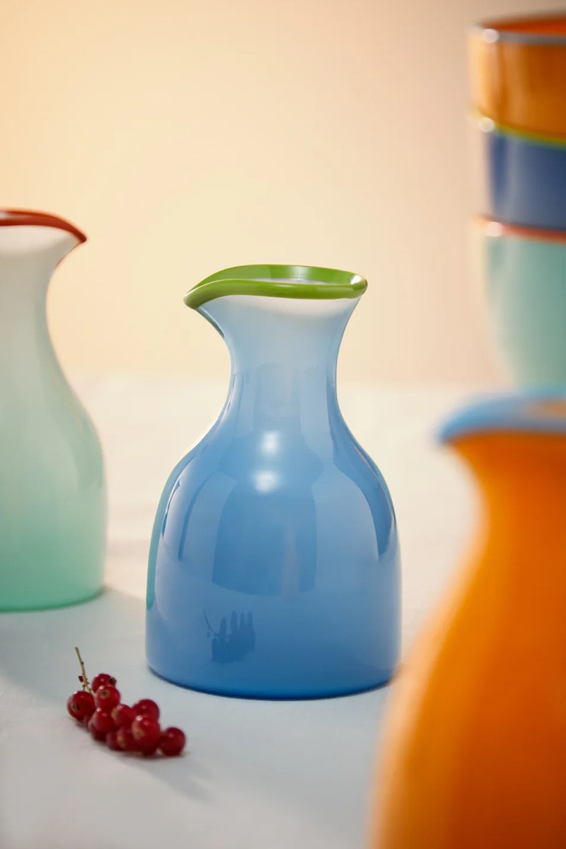Hand-Blown Glass Pourer from Andrew Iannazzi