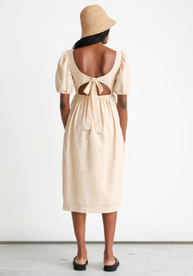 Puff Sleeve Midi Dress from & Other Stories 