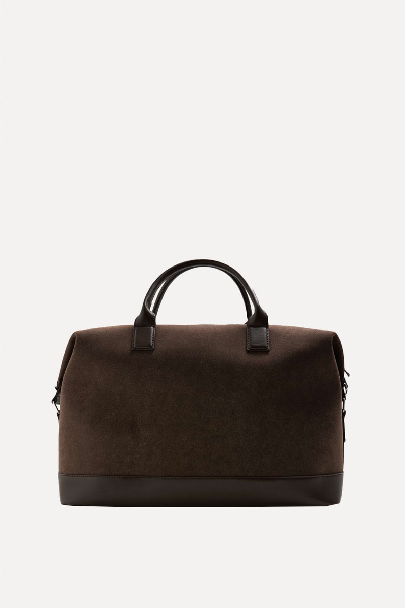 Faux Suede Weekend Bag from Marks & Spencer