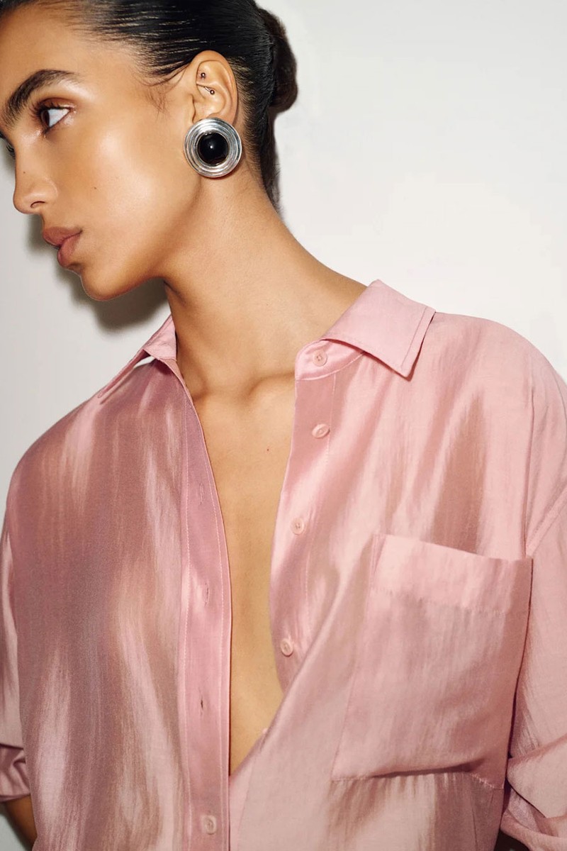 Eli Oversized Shirt from  Reformation