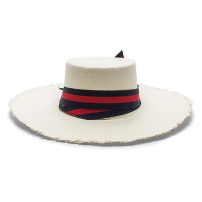 Long Brim Boater Hat from Sensi Studio