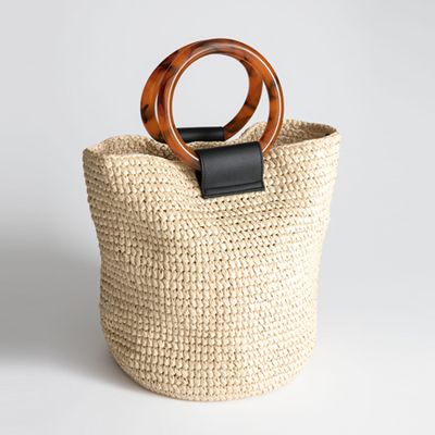 Woven Straw Tote Bag from & Other Stories