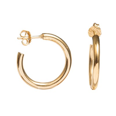 Large Gold Hoop Earrings from Tilly Sveaas