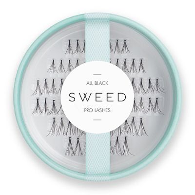 All Black False Lashes from Sweed