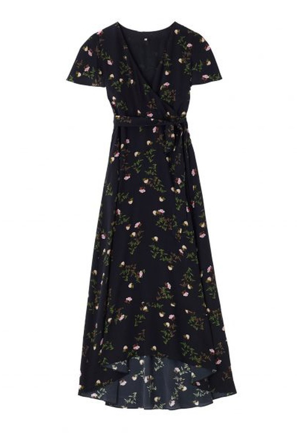 Luciana Print Midi Dress