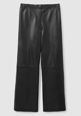 Straight-Leg Leather Trousers from COS