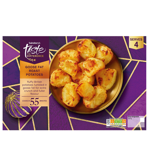 Goose Fat Roast Potatoes with a Crispy Coasting from Sainsbury's