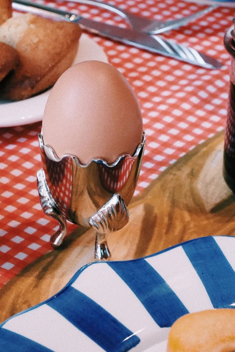 Argent Egg Cup from Anna + Nina