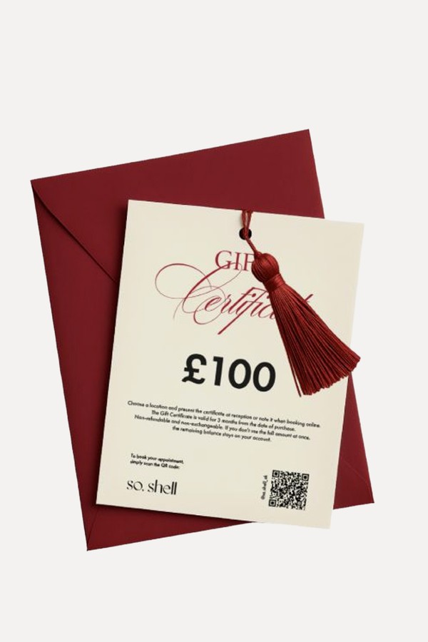 Gift Voucher from So. Shell