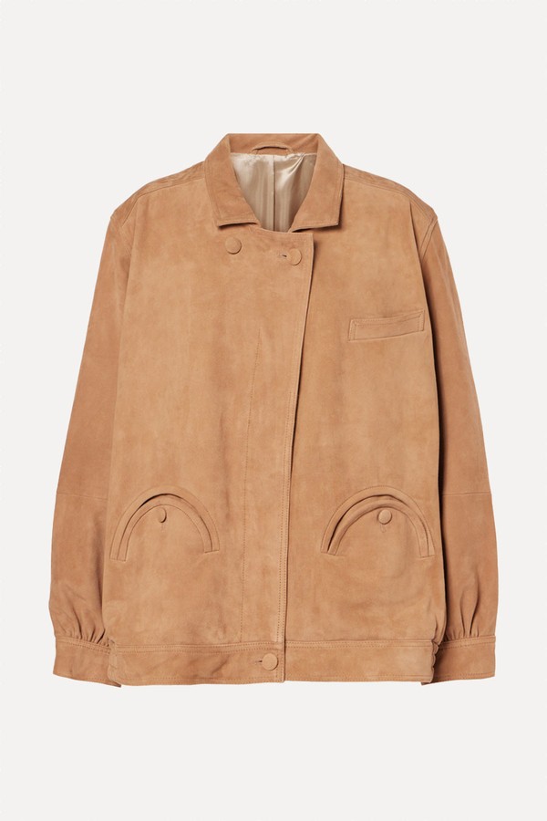 Cleo Suede Bomber Jacket from Blazé Milano