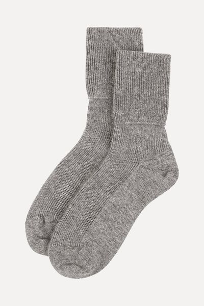 Ladies' Pure Cashmere Bed Socks from Jasmine Silk