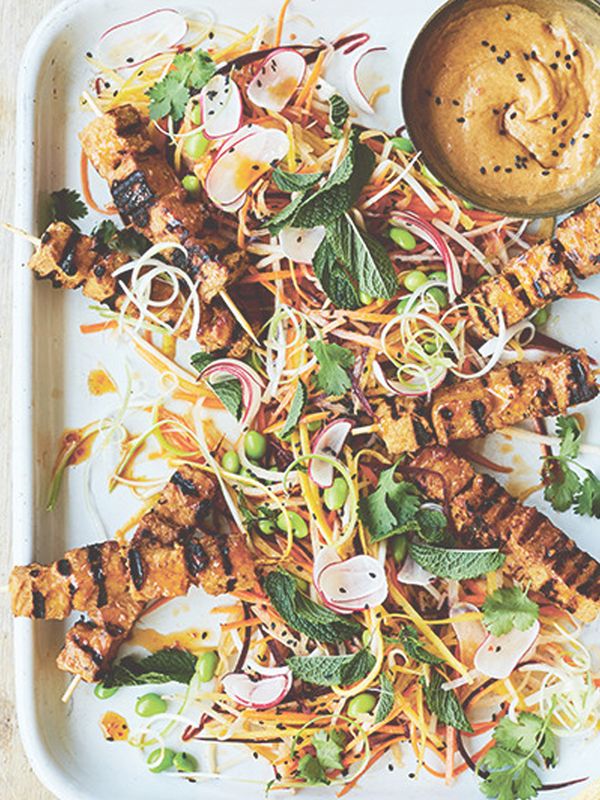 Tempeh Satay Skewers