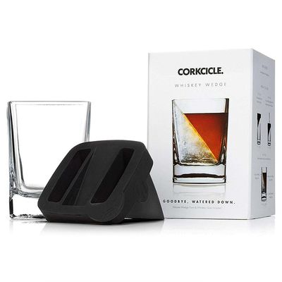 Glass And Silicone Whiskey Wedge from Corkcicle