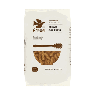 Gluten Free Organic Brown Rice Fusilli from Freee