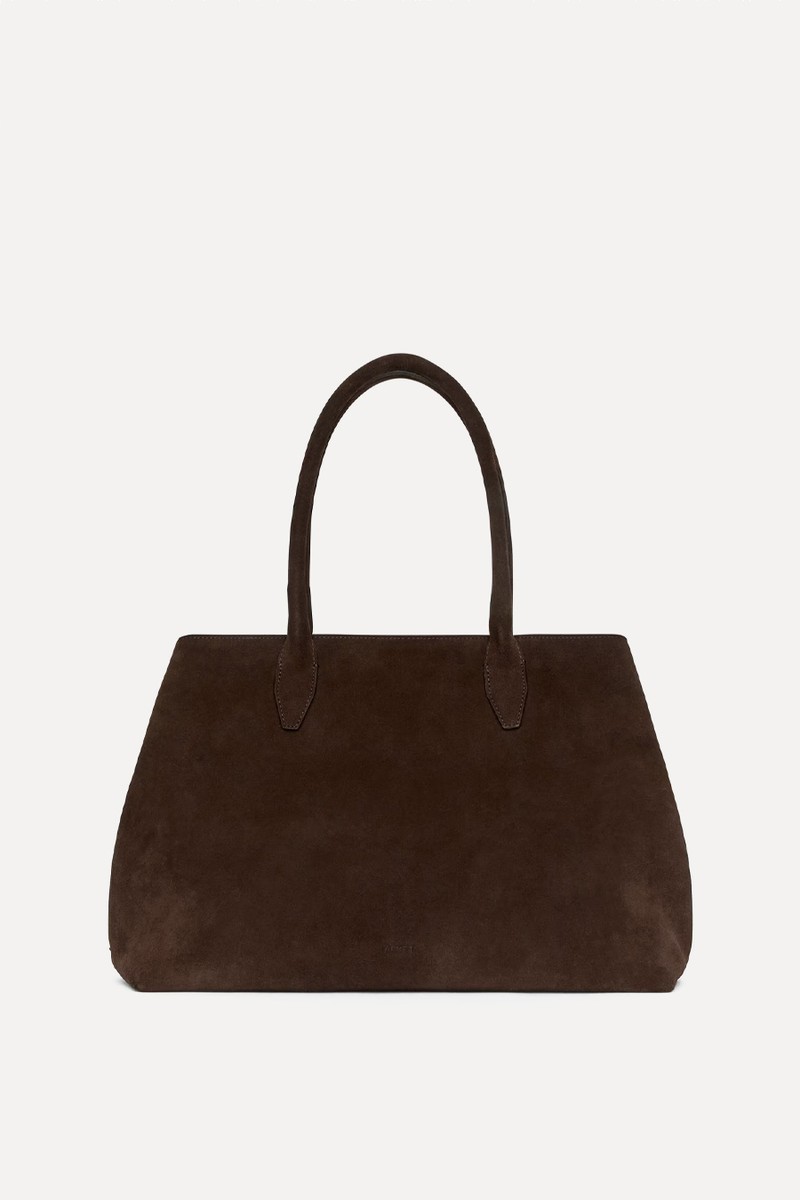 Suede Tote Bag from Arket