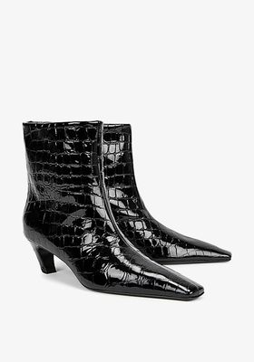Arizona 50 Patent Leather Ankle Boots from Khaite