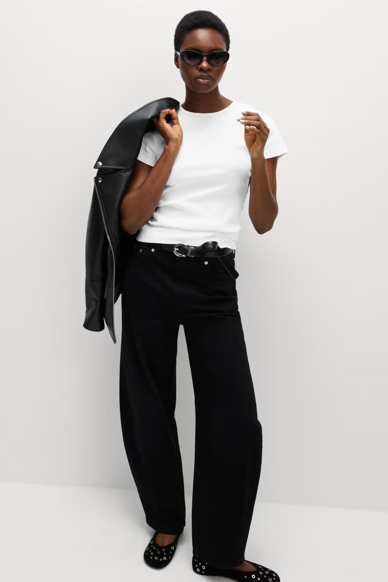 Cotton Rich Ribbed Slim Fit T-Shirt