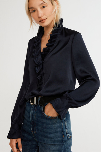 Ruffled Blouse from Claudie Pierlot