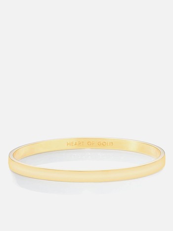 Heart Of Gold Idiom Bangle