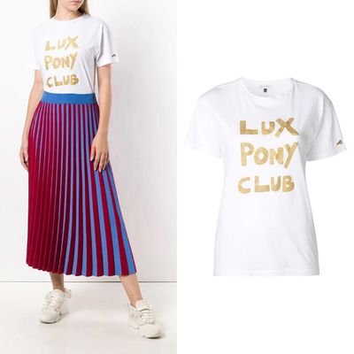 Lux Pony Club T-shirt from Bella Freud