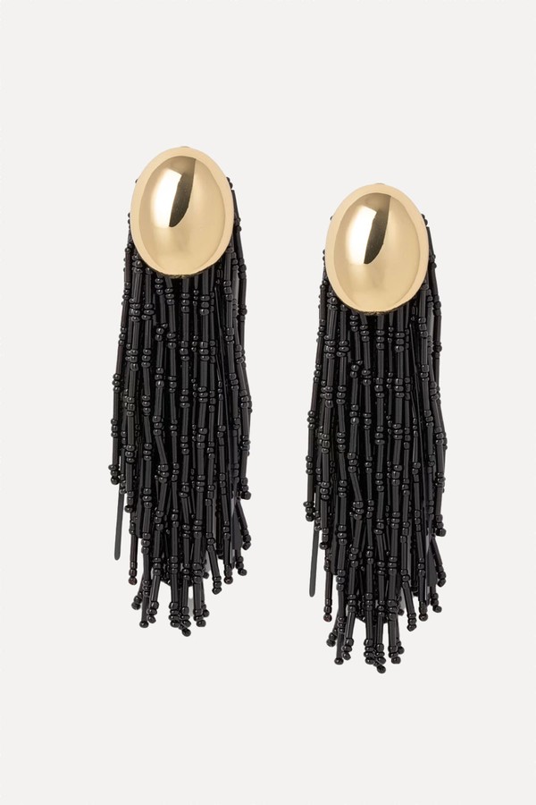 18ct Gold Plated Dome Tassel Earrings from Marks & Spencer x 16Arlington