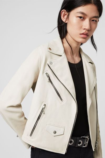 Riley Leather Biker Jacket