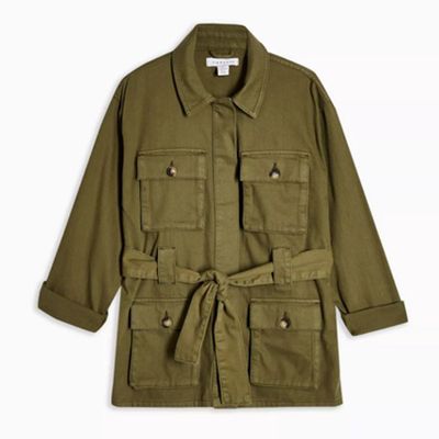 Longline Tie Shacket