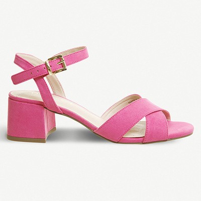 Cross Over Strap Block Heel Sandals from Office