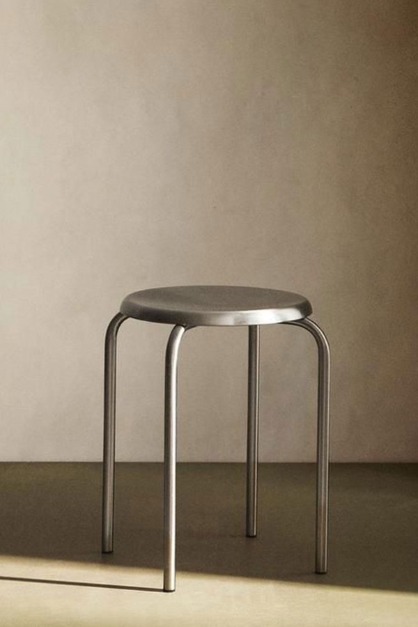 Stainless Steel Stool from Zara Home