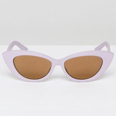 Small Pointy Cat Eye Sunglasses from ASOS