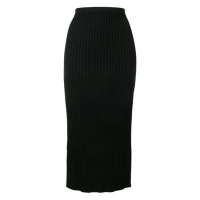 Ribbed Knit Pencil Skirt from Toteme