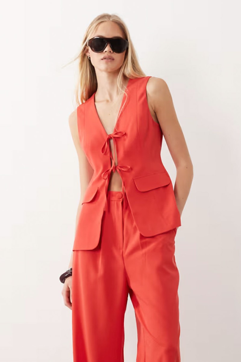Tailored Wide Leg Trousers from Miss Selfridge