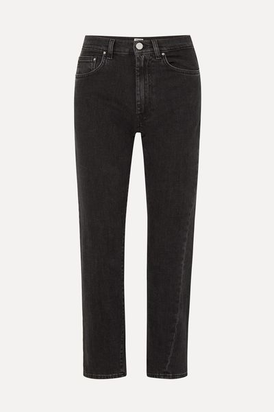 Original High-Rise Straight-Leg Jeans from Totême