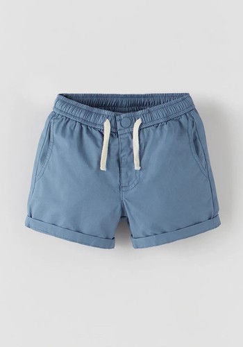 Plain Twill Bermuda Shorts from Zara