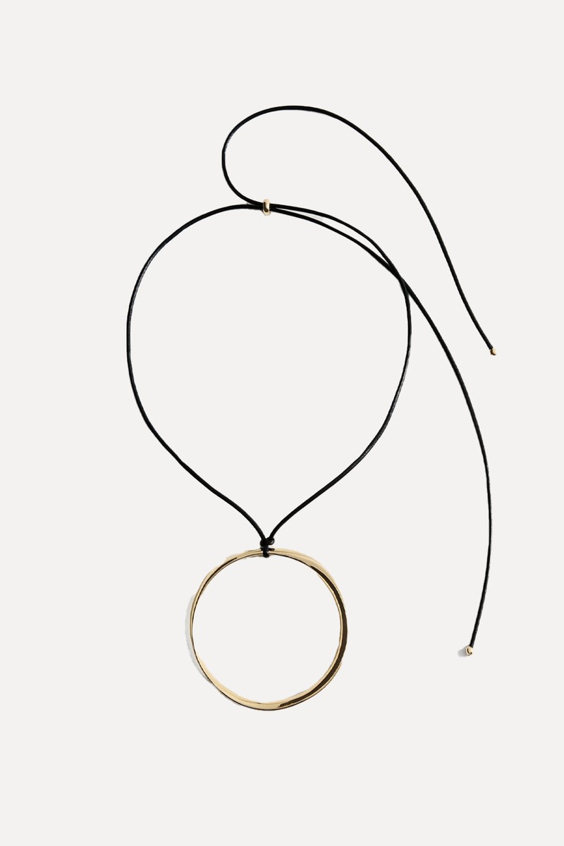 Hoop Pendant Necklace