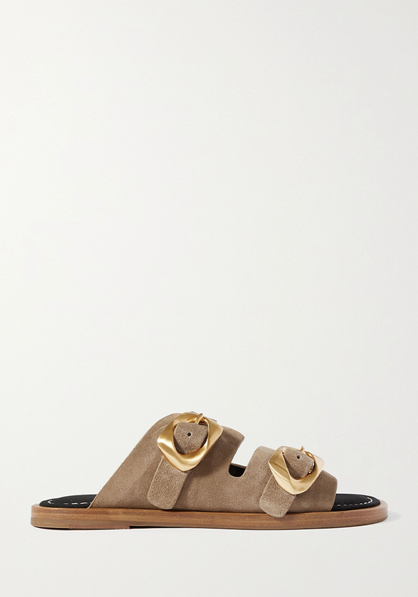 Trinity Suede Slides from Rag & Bone