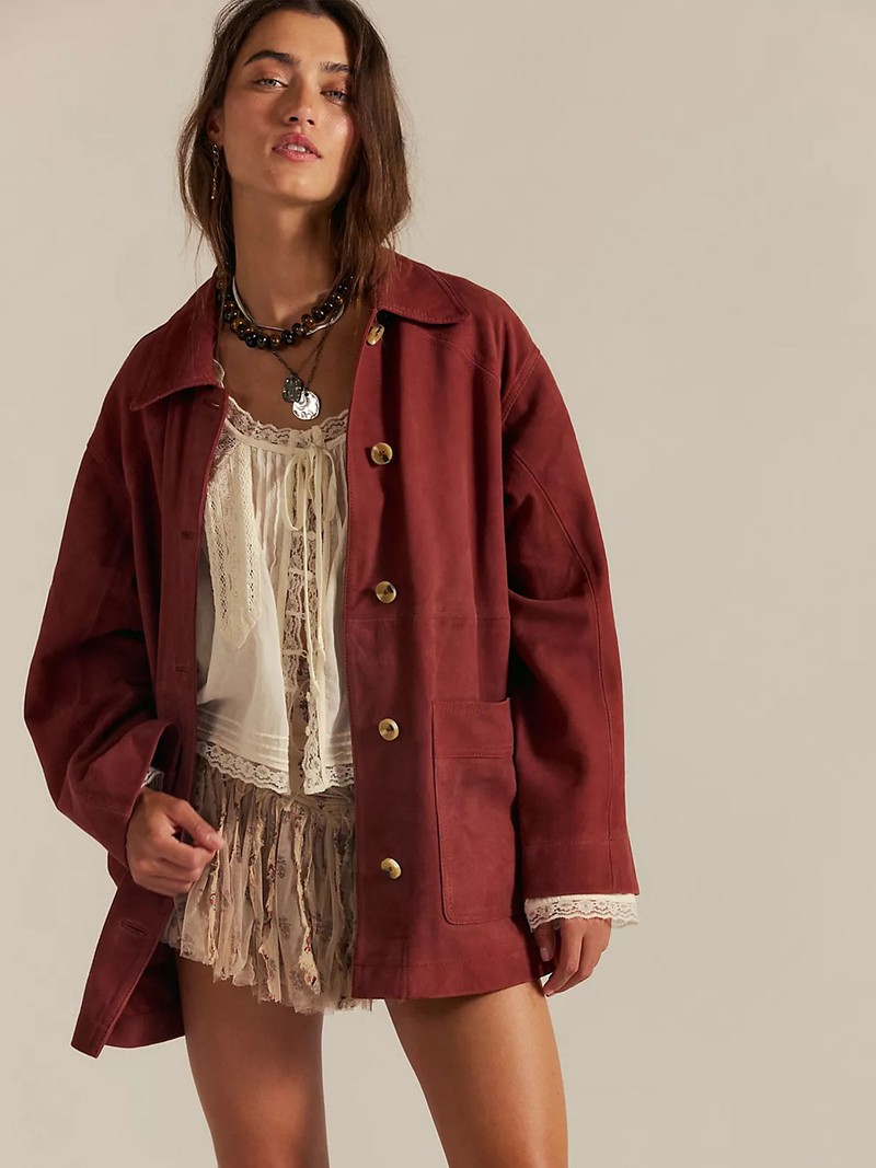 Annalise Suede Jacket