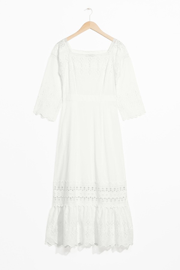 Eyelet Maxi Dress from & Other Stories