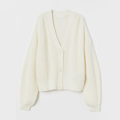 Rib-Knit Cardigan from H&M