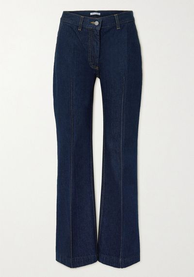 David Organic High-Rise Wide-Leg Jeans from Bella Freud