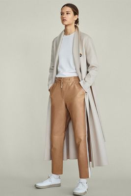 Fit Trousers With Side Stripes