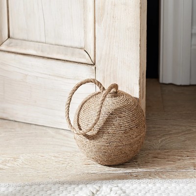 Jute Doorstop, £30 | The White Company