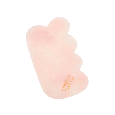 Rose Quartz Gua Sha from Angela Caglia