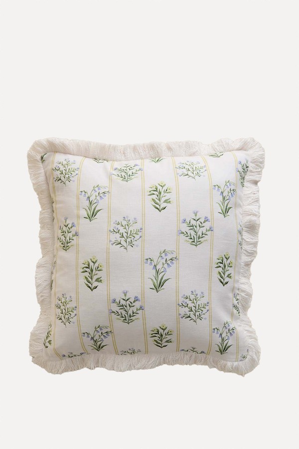 Cotton Rich Floral Cushion from Marks & Spencer