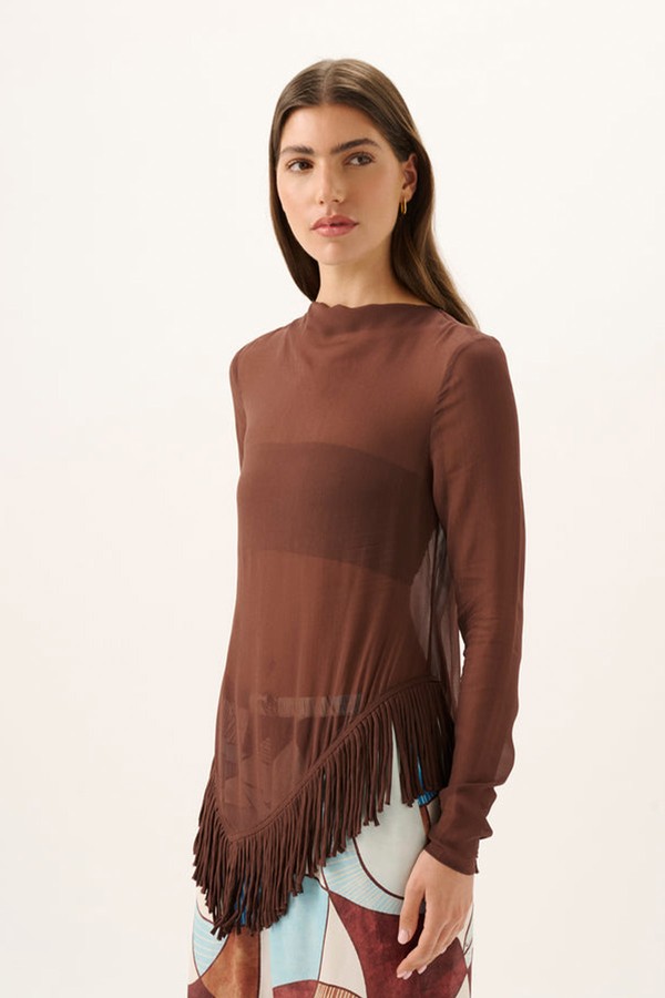 Barca Fringe Top
