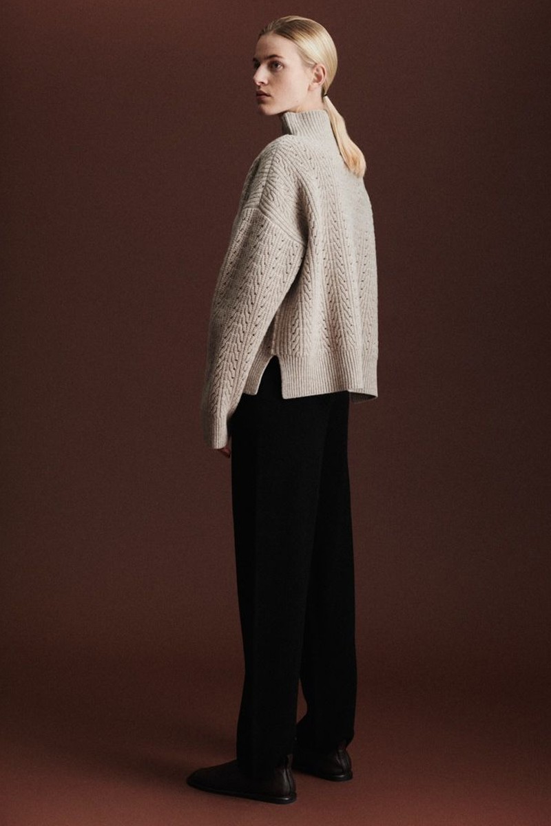 Lambswool Structure Sweater