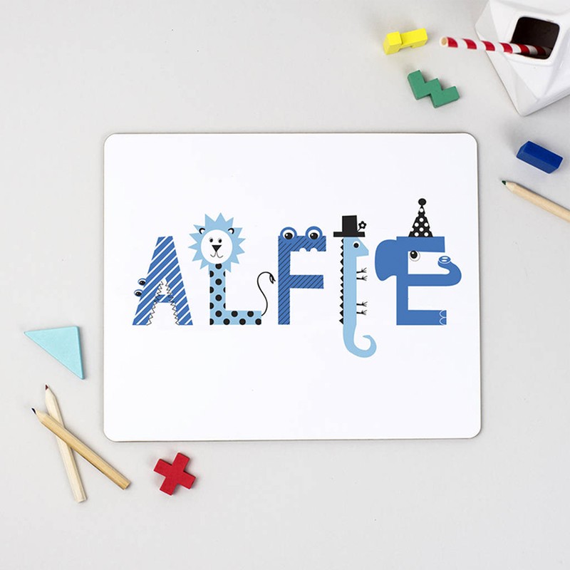 Personalised Children’s Placemat from Karin Åkesson