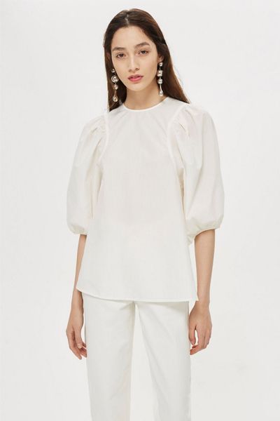 Poplin Top By Boutique from Topshop